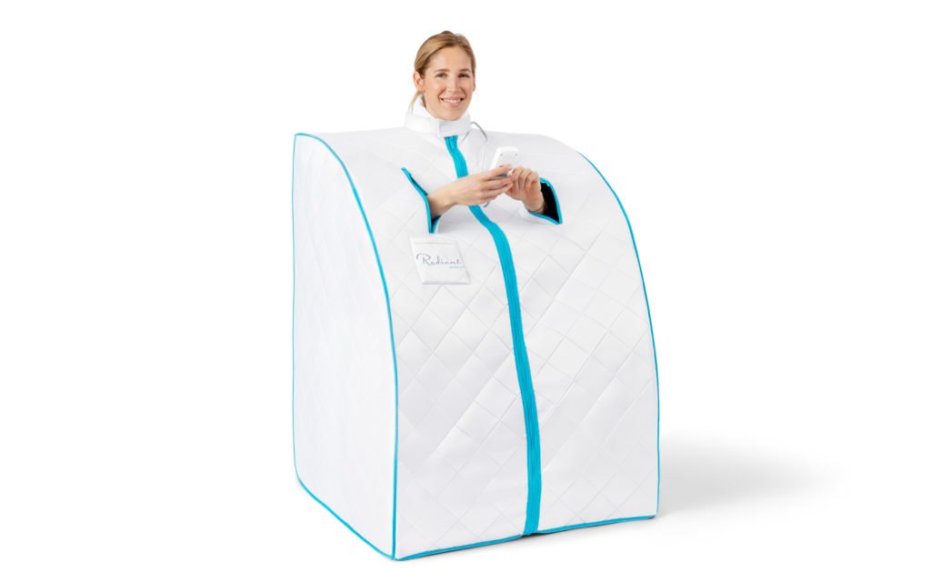 Radiant Health Infrarød Sauna Basic - vår bestselger! Svett deg friskere med egen bærbar infrarød badstue